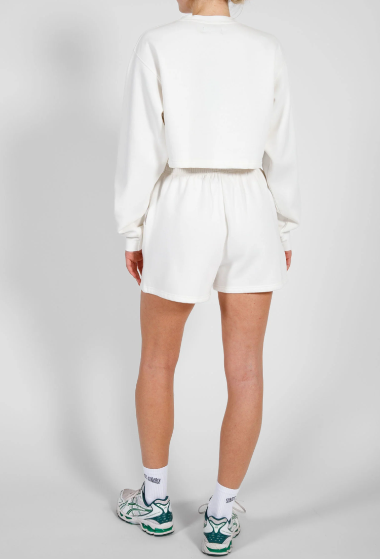 brunette the label Take Care Club Super Boxy Best Friend Crew