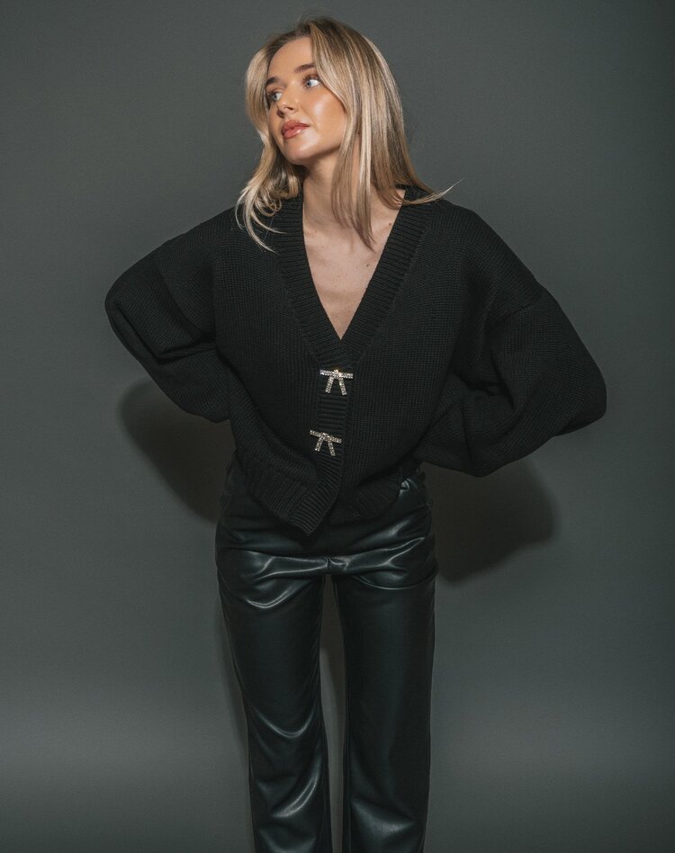 brunette the label Audrey Knit Cardigan