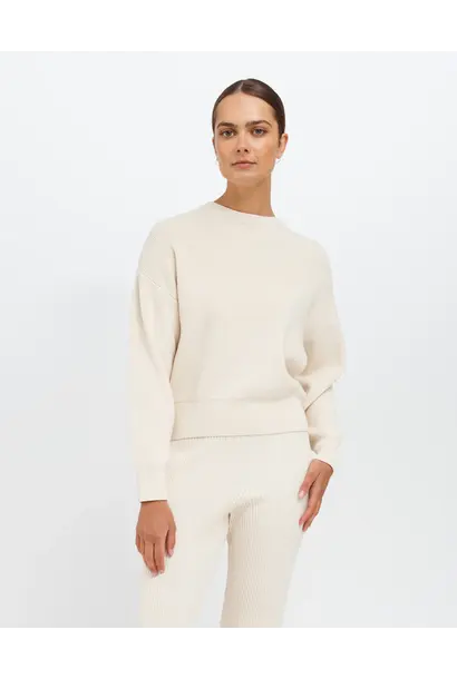 Olivia Rib Knit Crew Sweater