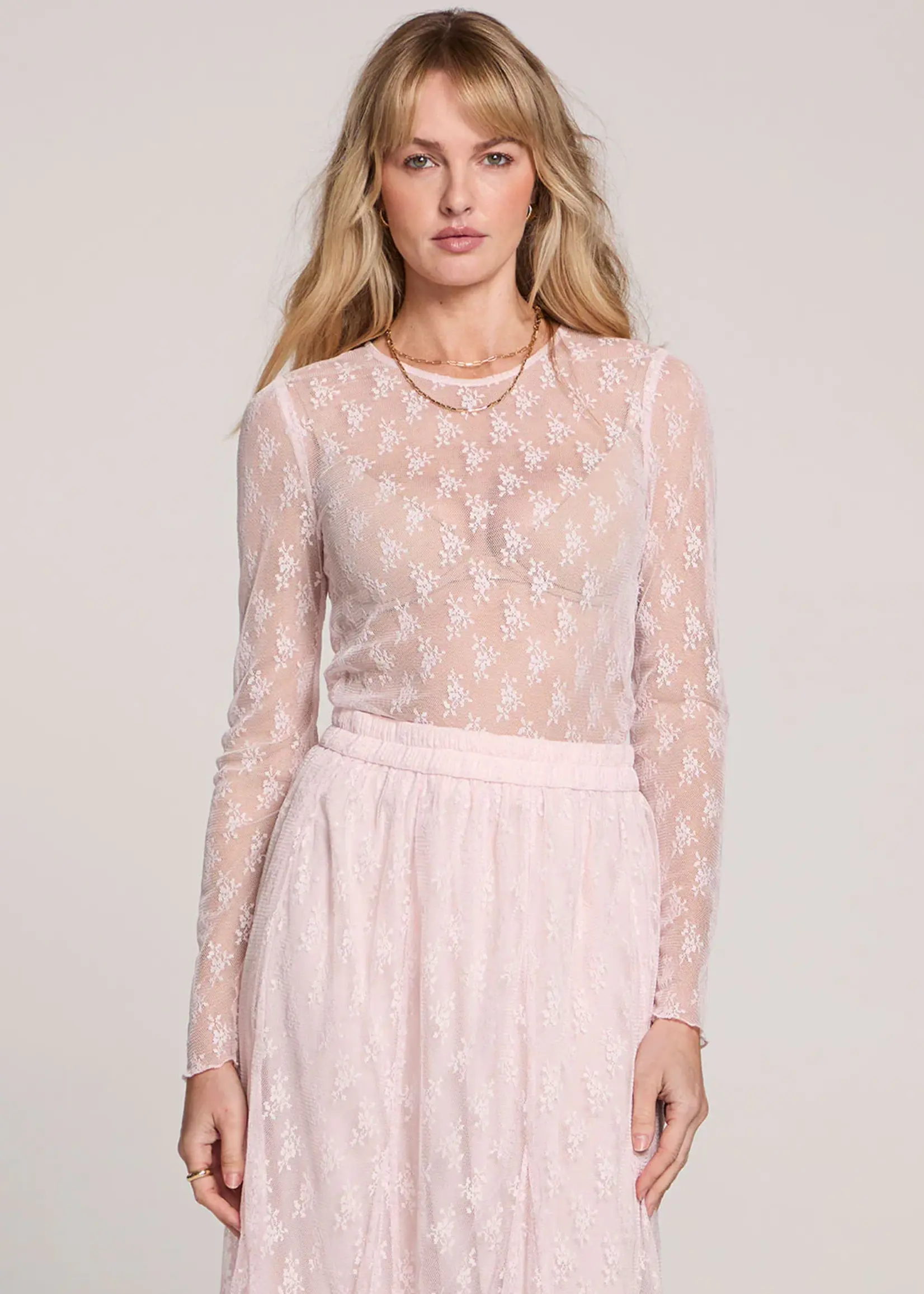 Saltwater Luxe Peony Top