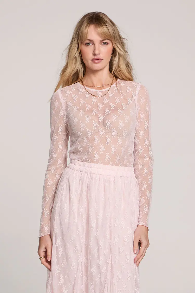 Saltwater Luxe Peony Top