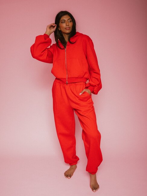 brunette the label Bubble Low Rise Sweats