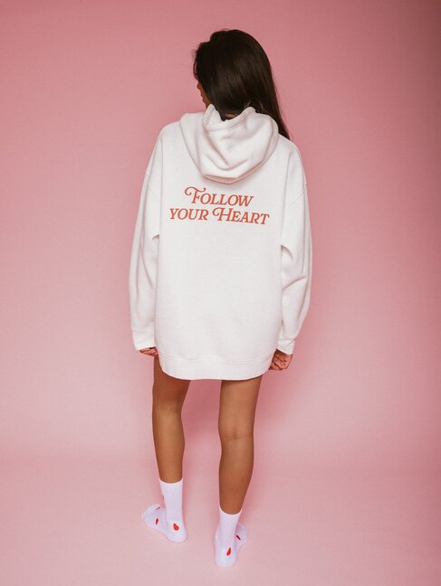 brunette the label Follow Your Heart Big Sister Hoodie
