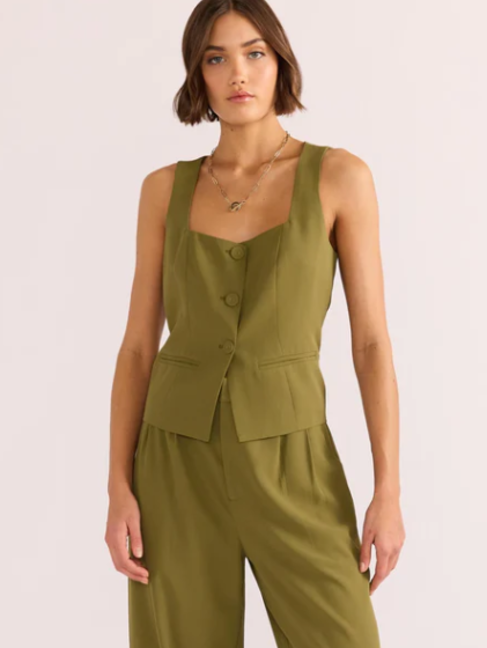 Mink Pink Nova Tailored Vest
