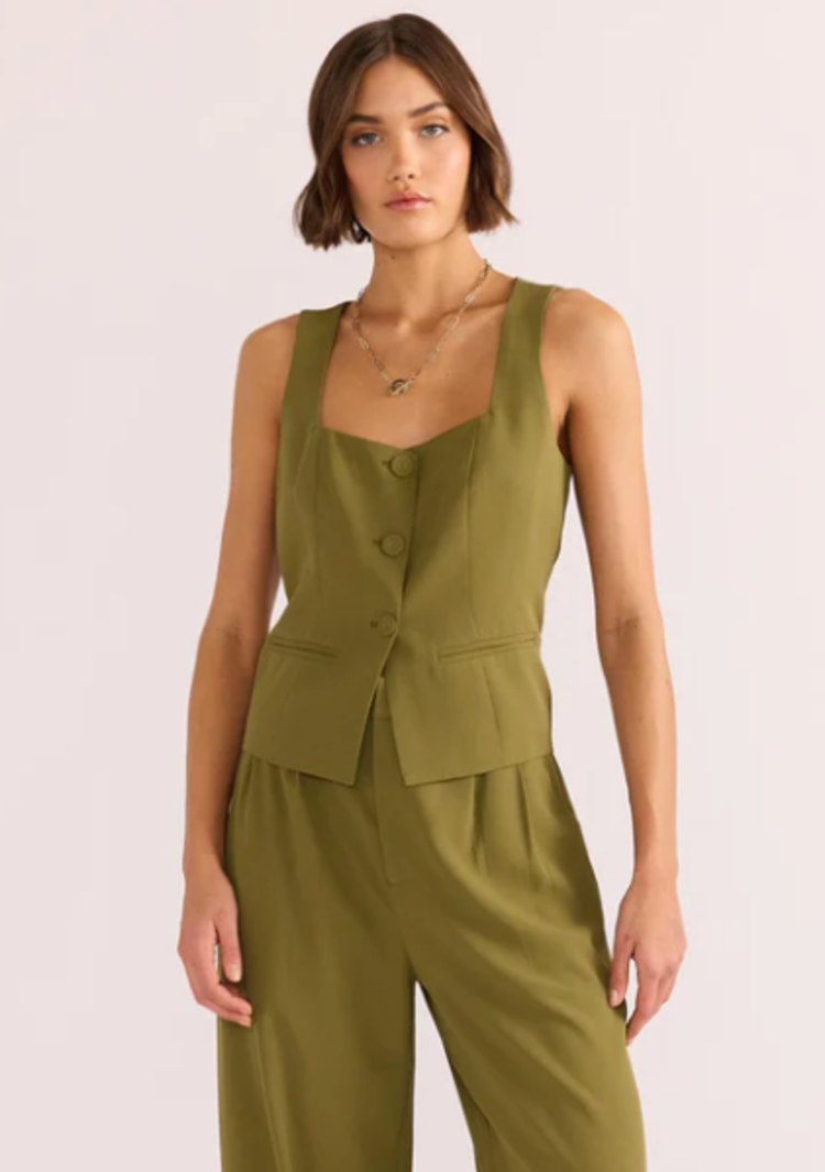 Mink Pink Nova Tailored Vest