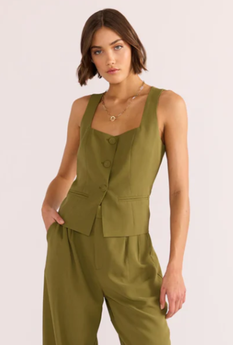 Mink Pink Nova Tailored Vest