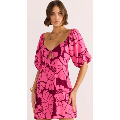 Persephone Mini Dress Mink Pink Persephone Mini Dress