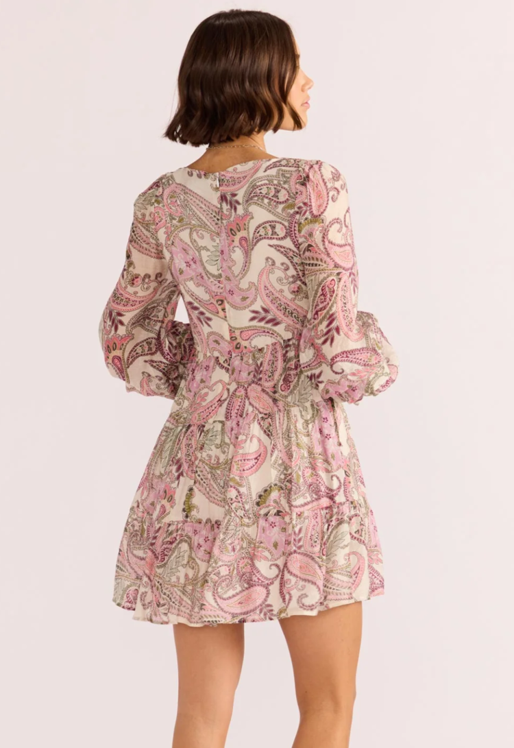 Mink Pink Cadence Babydoll Mini Dress