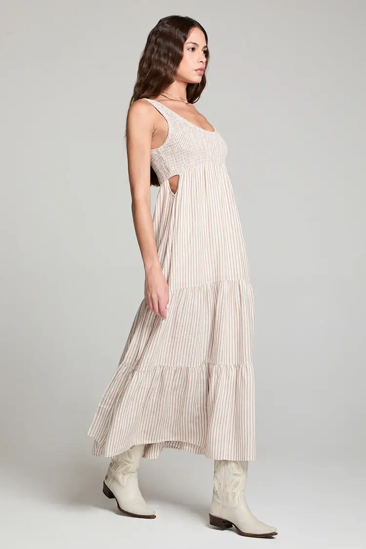 Saltwater Luxe Liliana Maxi Dress Almond