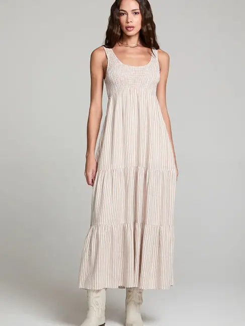 Saltwater Luxe Liliana Maxi Dress Almond
