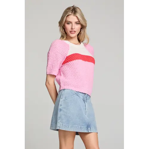 Saltwater Luxe Delphine Sweater Peony