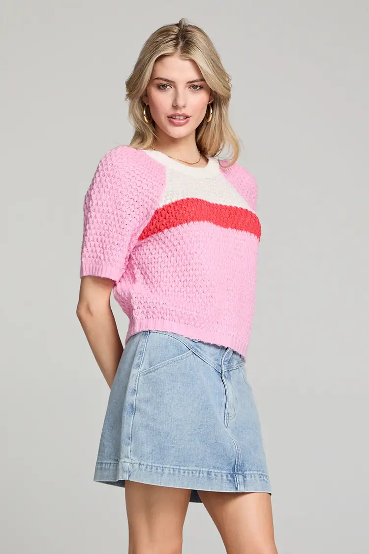 Saltwater Luxe Delphine Sweater Peony