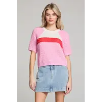 Saltwater Luxe Delphine Sweater Peony