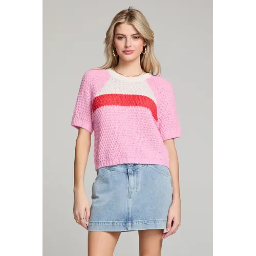 Saltwater Luxe Delphine Sweater Peony