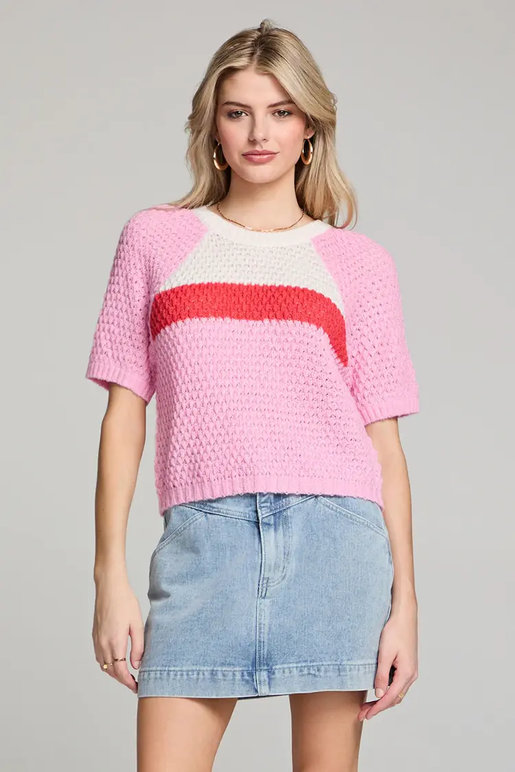 Saltwater Luxe Delphine Sweater Peony