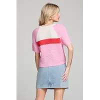 Saltwater Luxe Delphine Sweater Peony