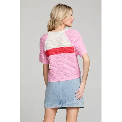 Saltwater Luxe Delphine Sweater Peony