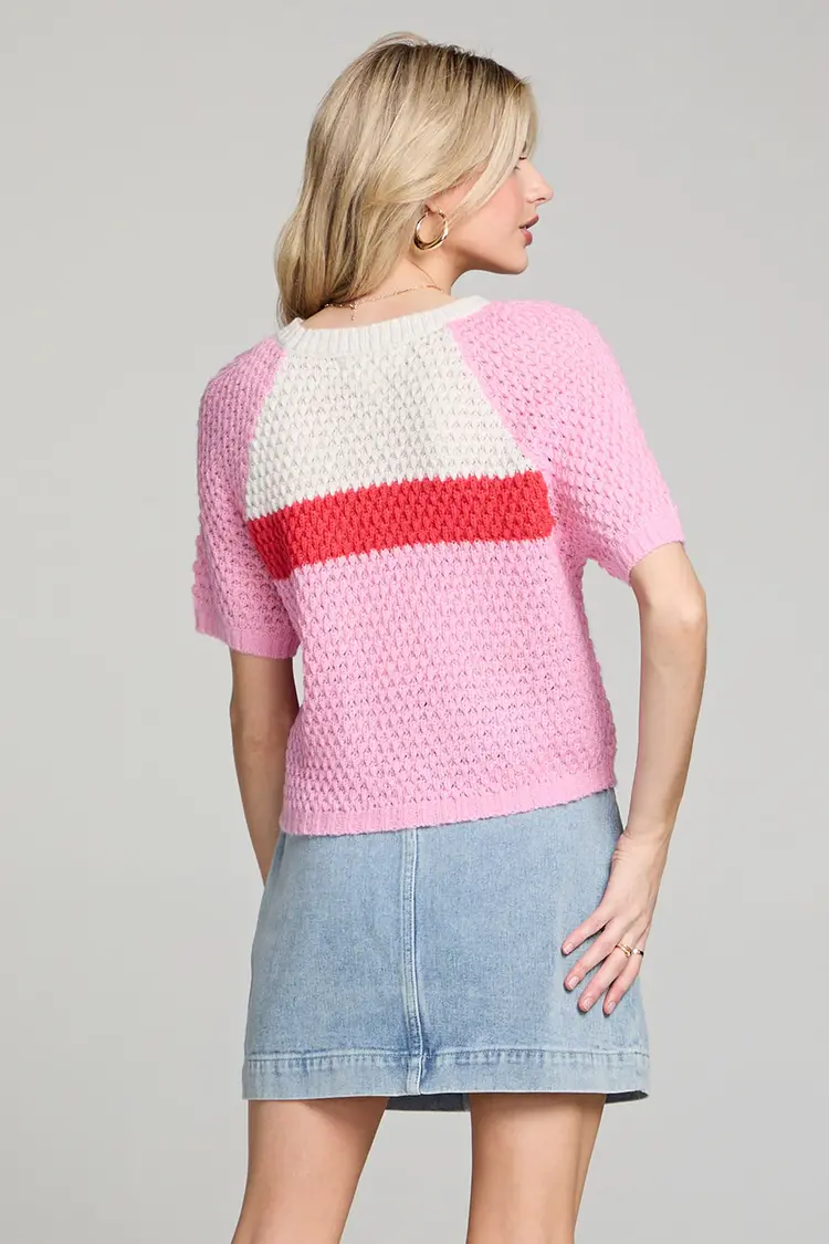 Saltwater Luxe Delphine Sweater Peony