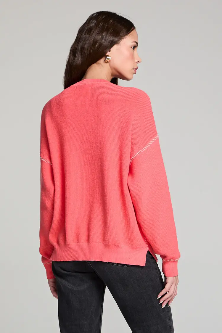 Saltwater Luxe Izabela Sweater Crimson