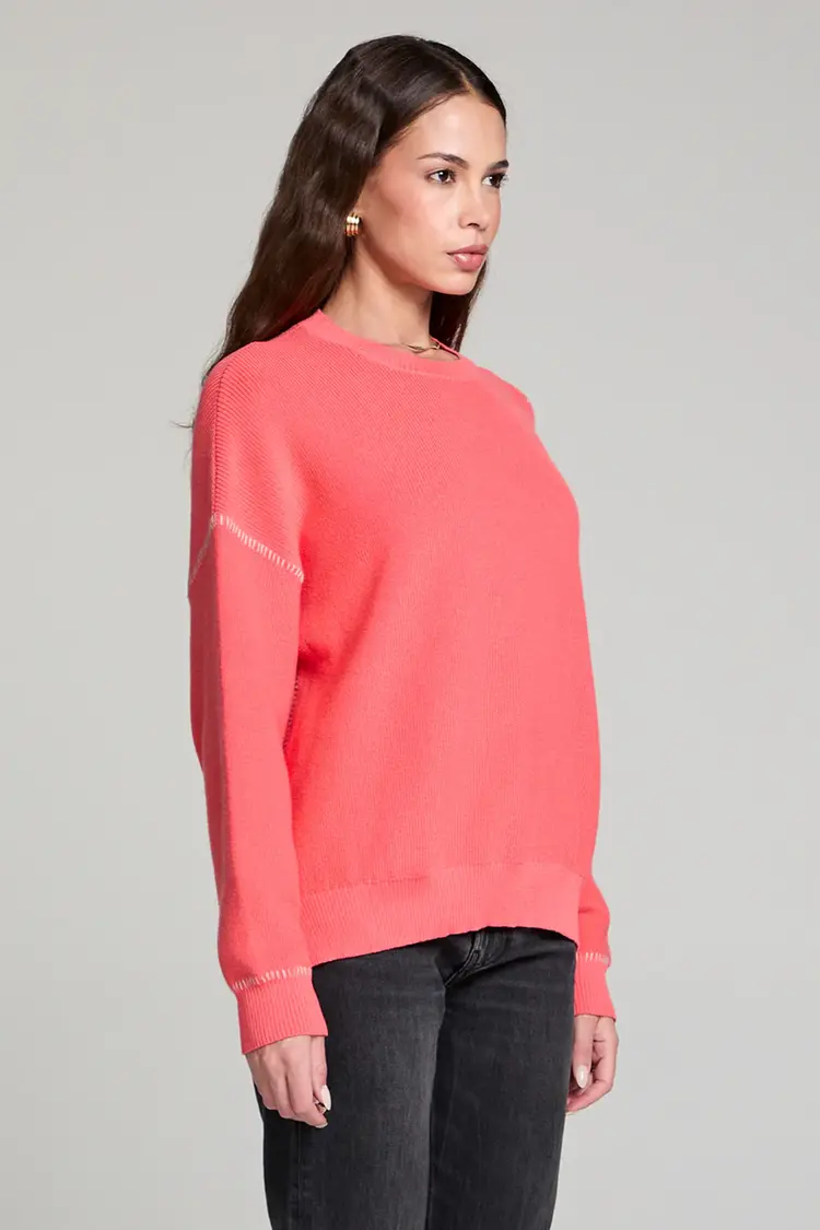 Saltwater Luxe Izabela Sweater Crimson
