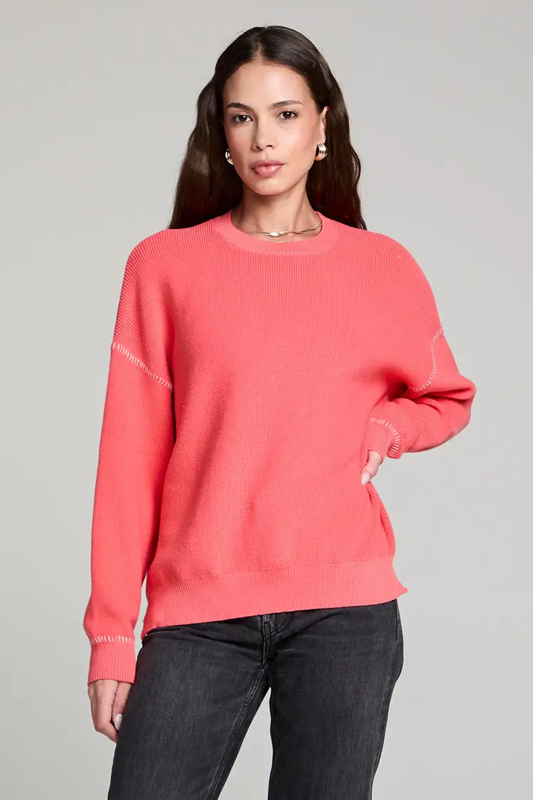 Saltwater Luxe Izabela Sweater Crimson