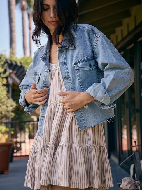Saltwater Luxe Sofia Jacket Denim