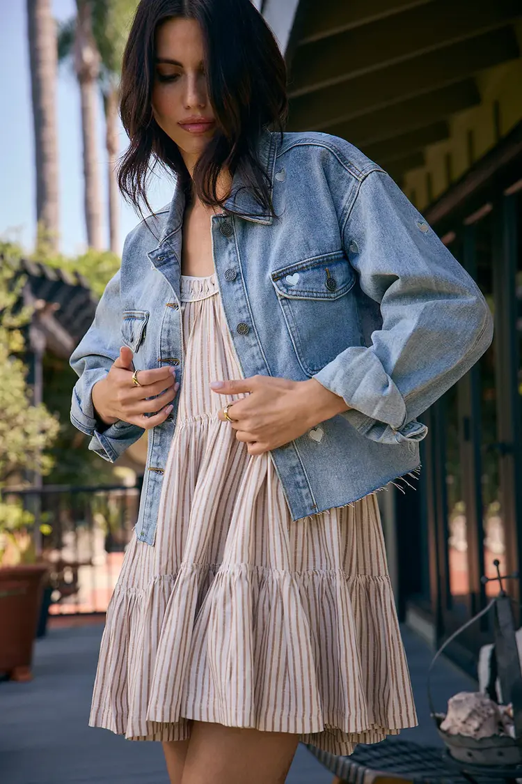 Saltwater Luxe Sofia Jacket Denim