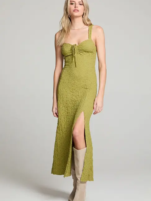 Saltwater Luxe Cannan Midi Dress Fern