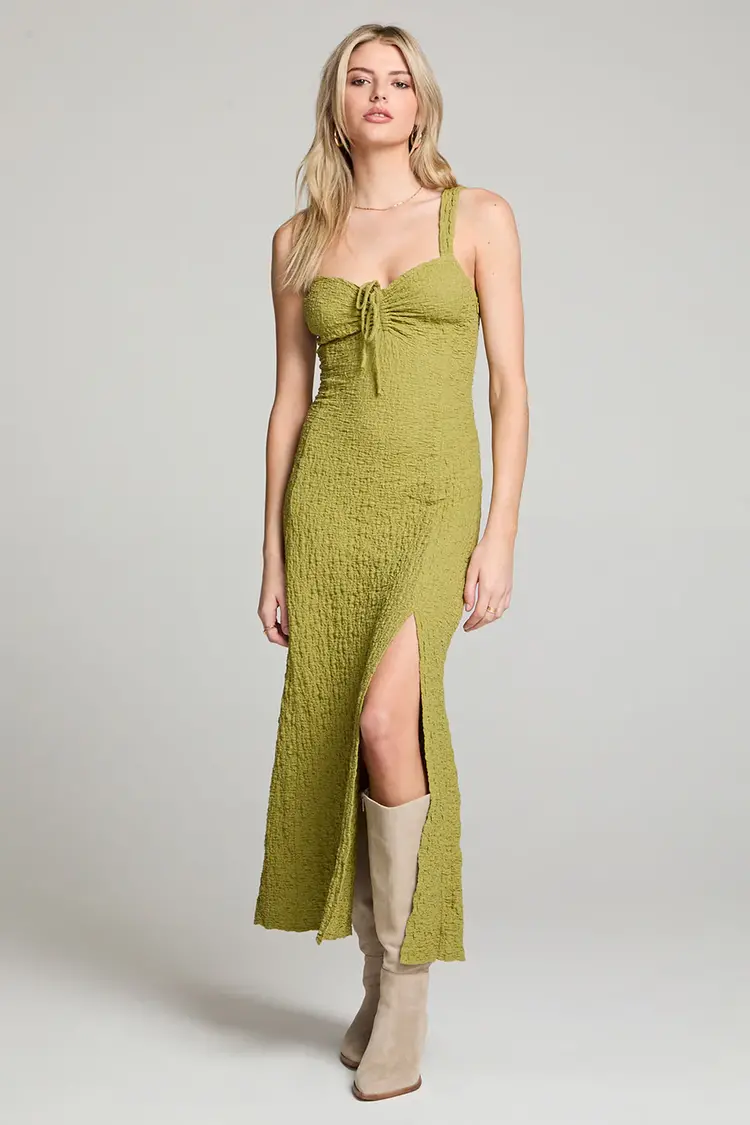 Saltwater Luxe Cannan Midi Dress Fern