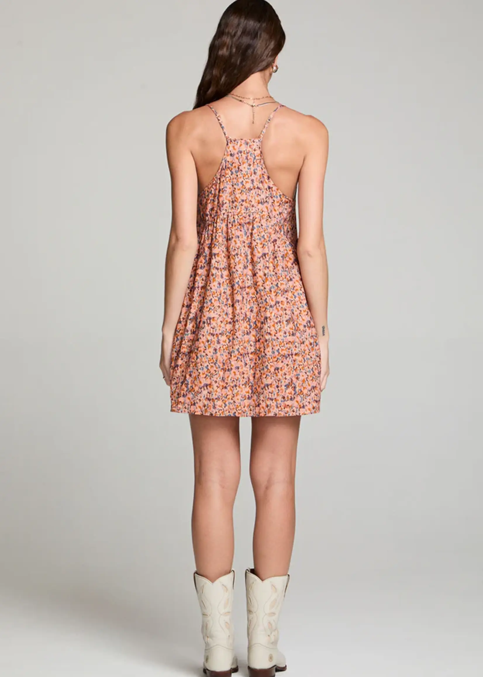 Saltwater Luxe Izabelle Mini Dress Sunrise