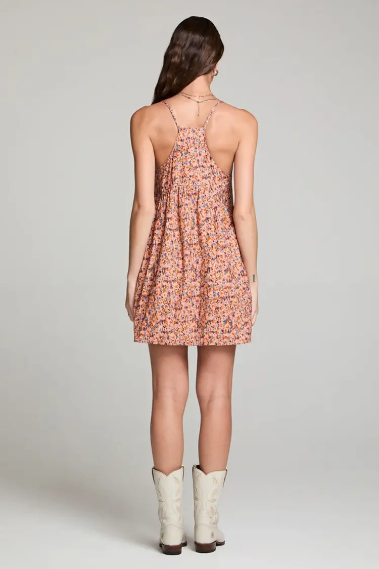 Saltwater Luxe Izabelle Mini Dress Sunrise
