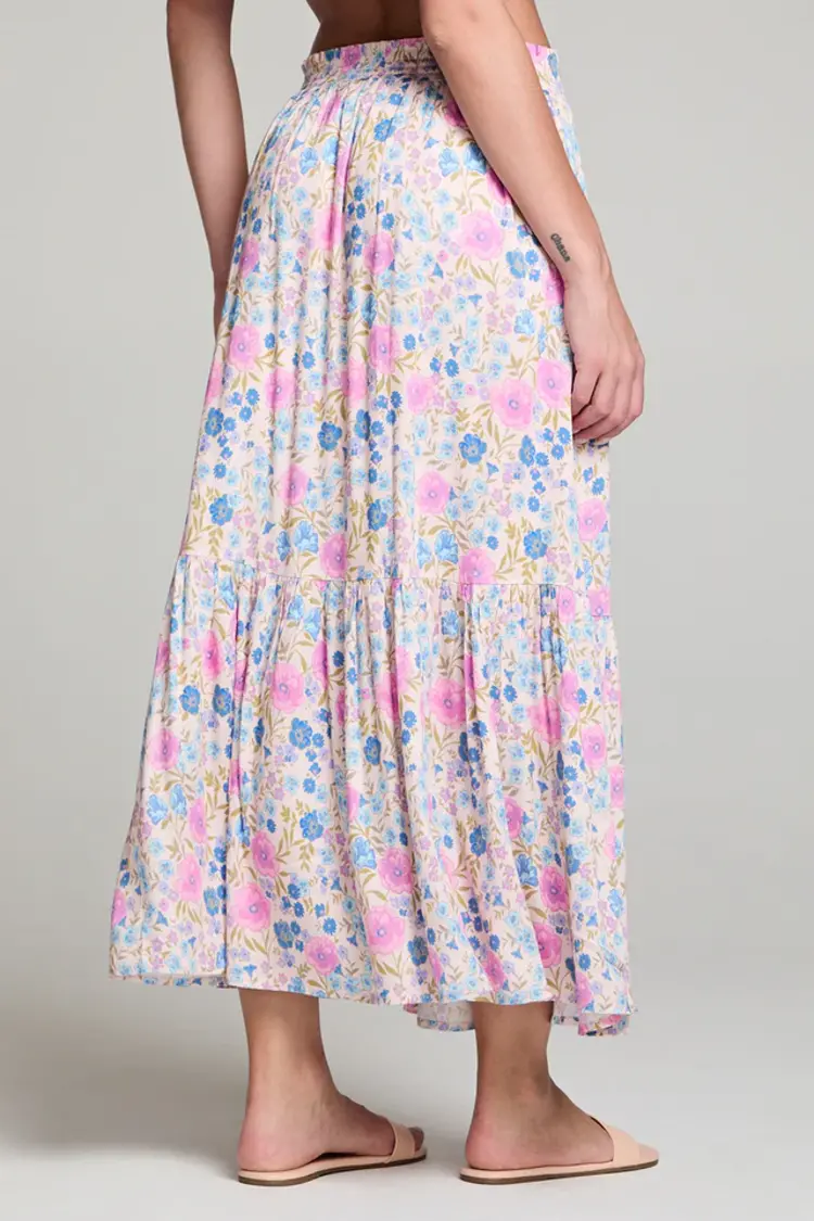Saltwater Luxe Dagny Midi Skirt Multi