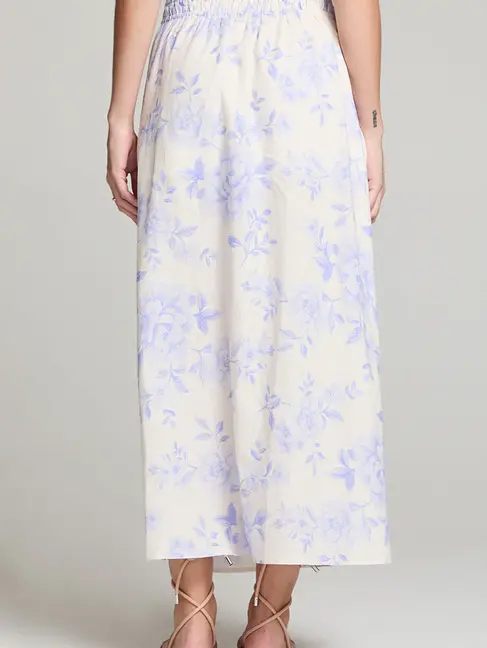 Saltwater Luxe Ida Midi Skirt Bluebell