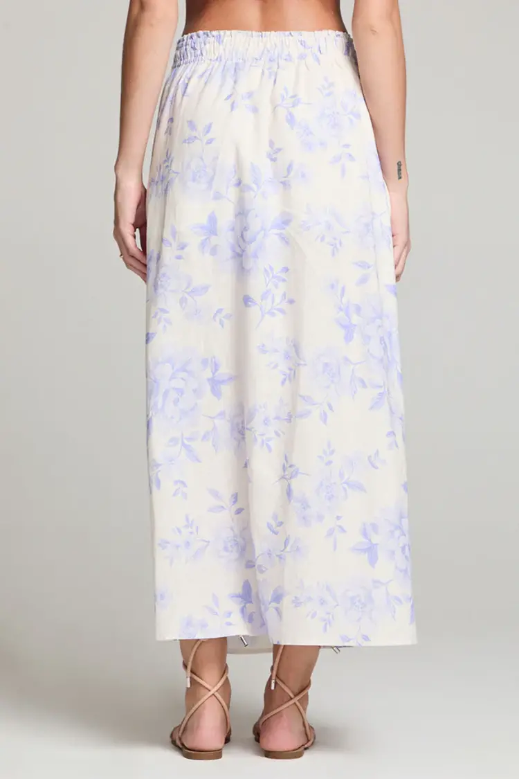 Saltwater Luxe Ida Midi Skirt Bluebell