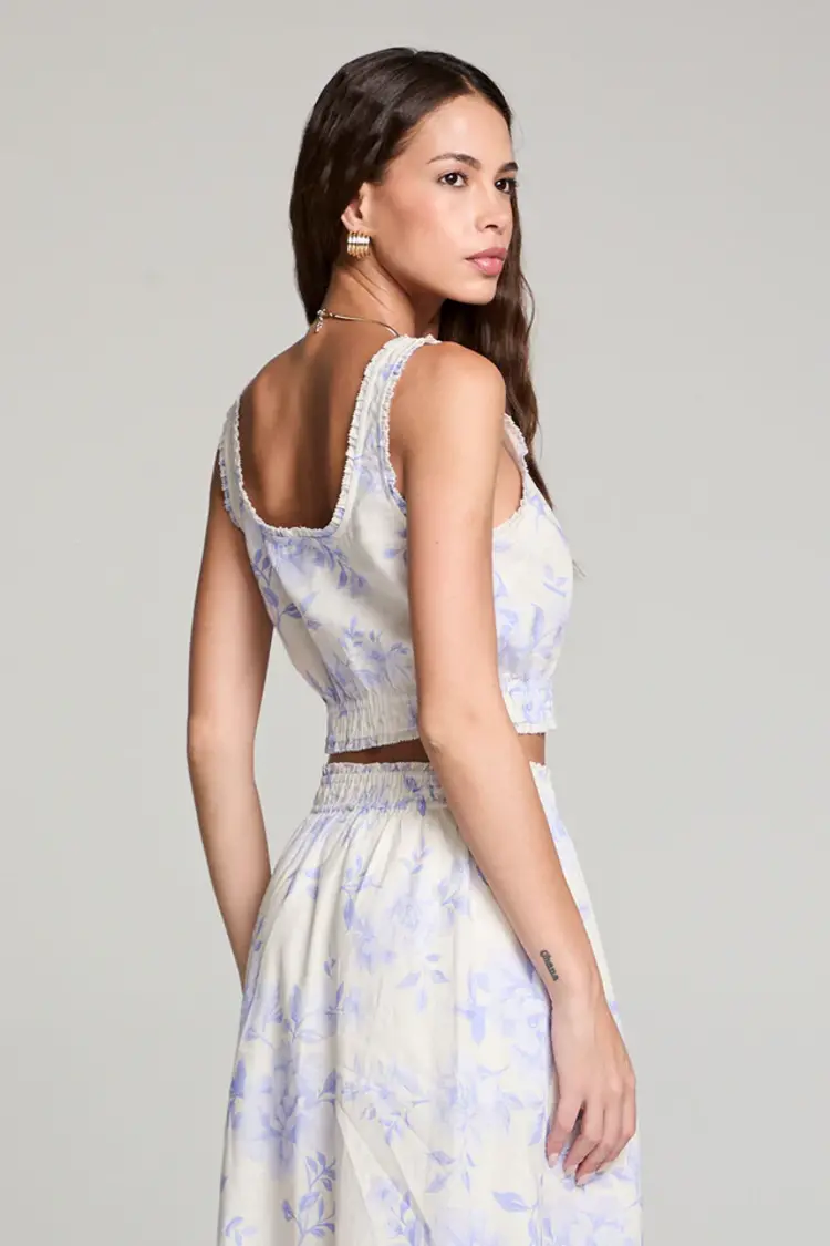 Saltwater Luxe Harriet Tank Bluebell