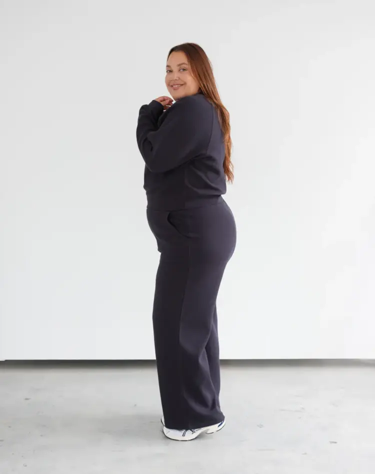 brunette the label Waffle Raglan Top