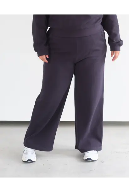 Waffle Wide Leg Pants