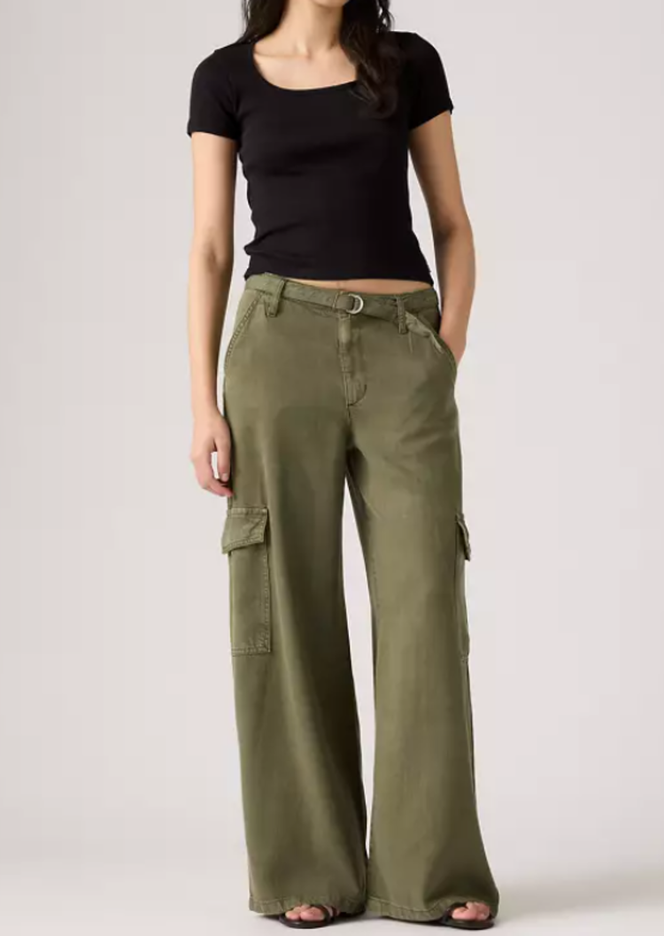 Levi Baggy Dad Cargos