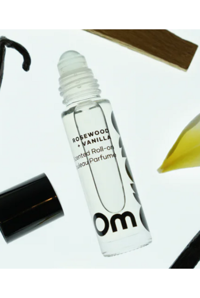 Rosewood + Vanilla Scented Roll on