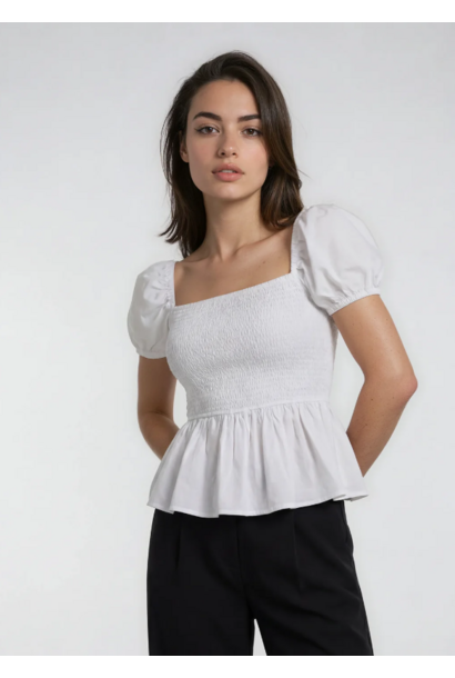 Sera Peplum Blouse
