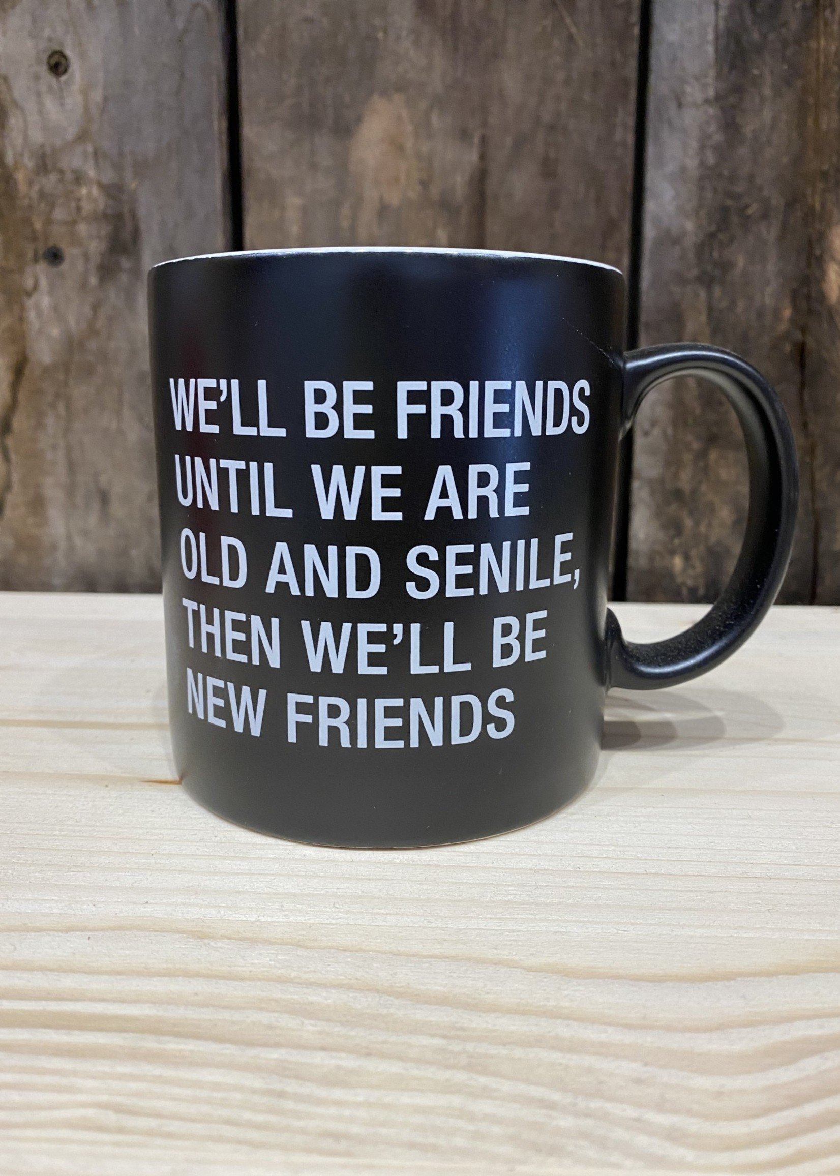 About Face Designs Old and Senile Mug
