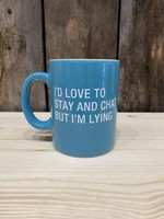 About Face Designs Stay and Chat Mug