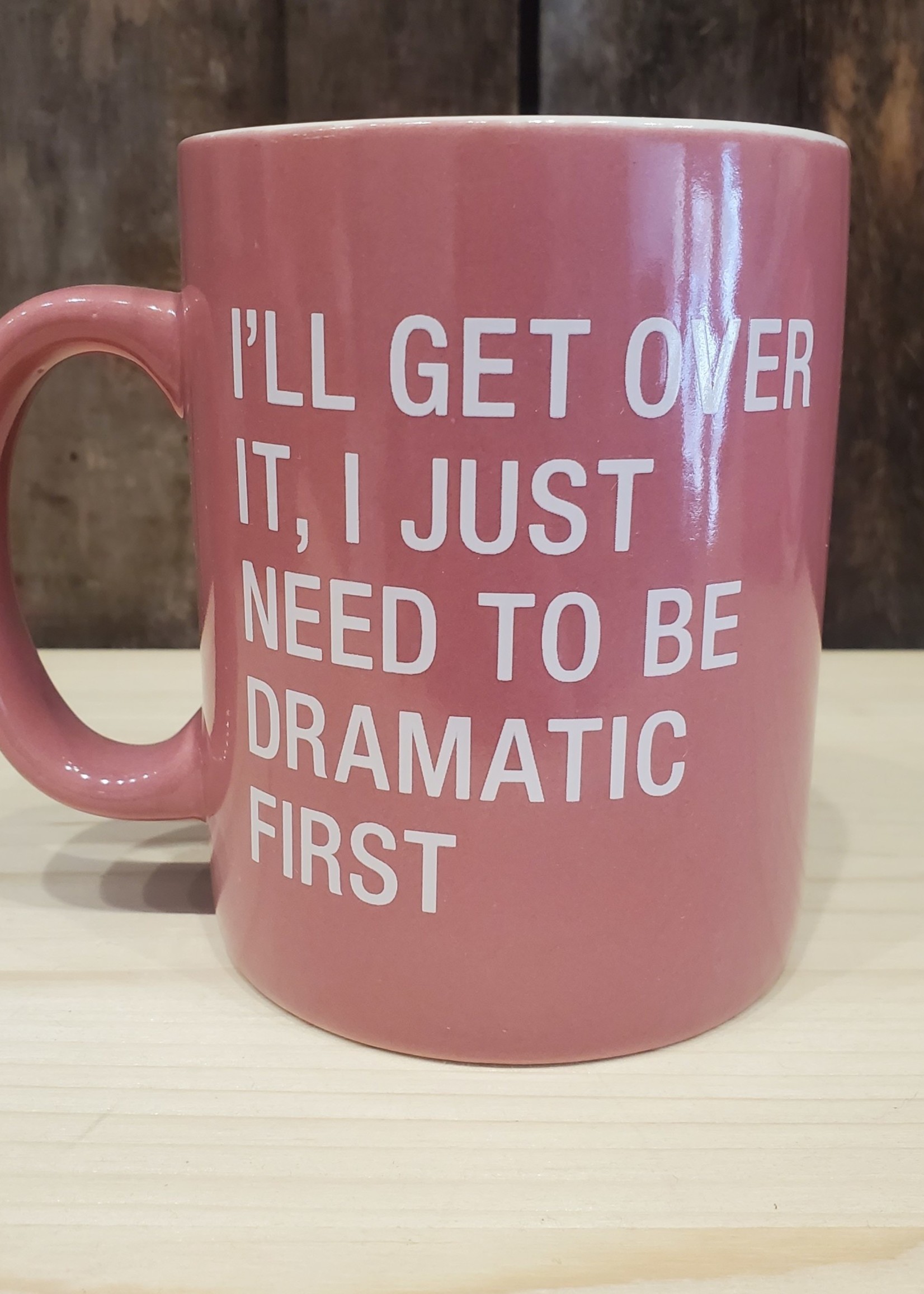 About Face Designs Be Dramatic Mug