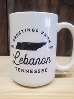 Greetings From Lebanon TN Mug