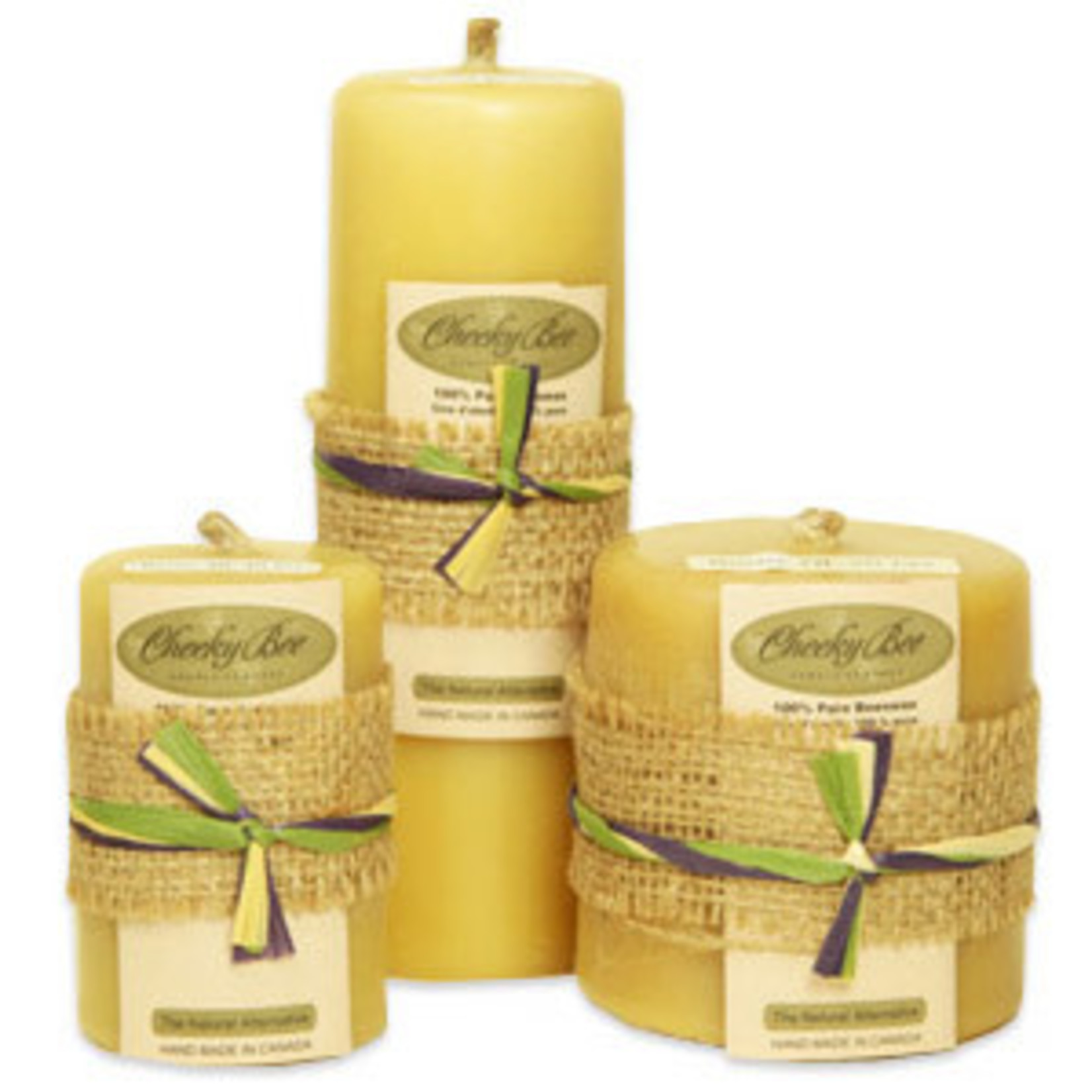 Cheeky Bee Candles Pillar Candle