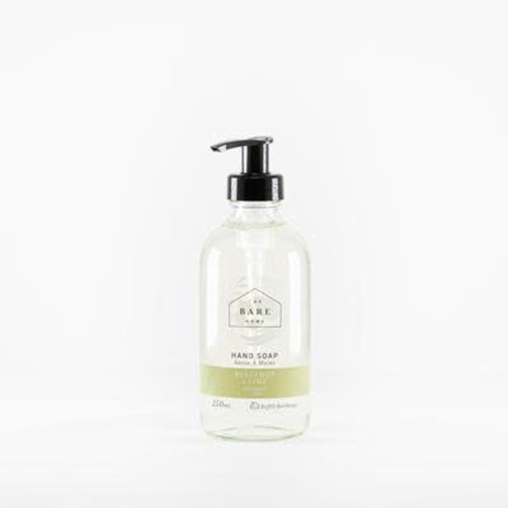 The Bare Home Hand Soap Bergamot and Lime