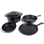 Lodge Lodge Cookware 5 Piece Set Assorted Size