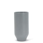Abbott Medium Matte Vase grey