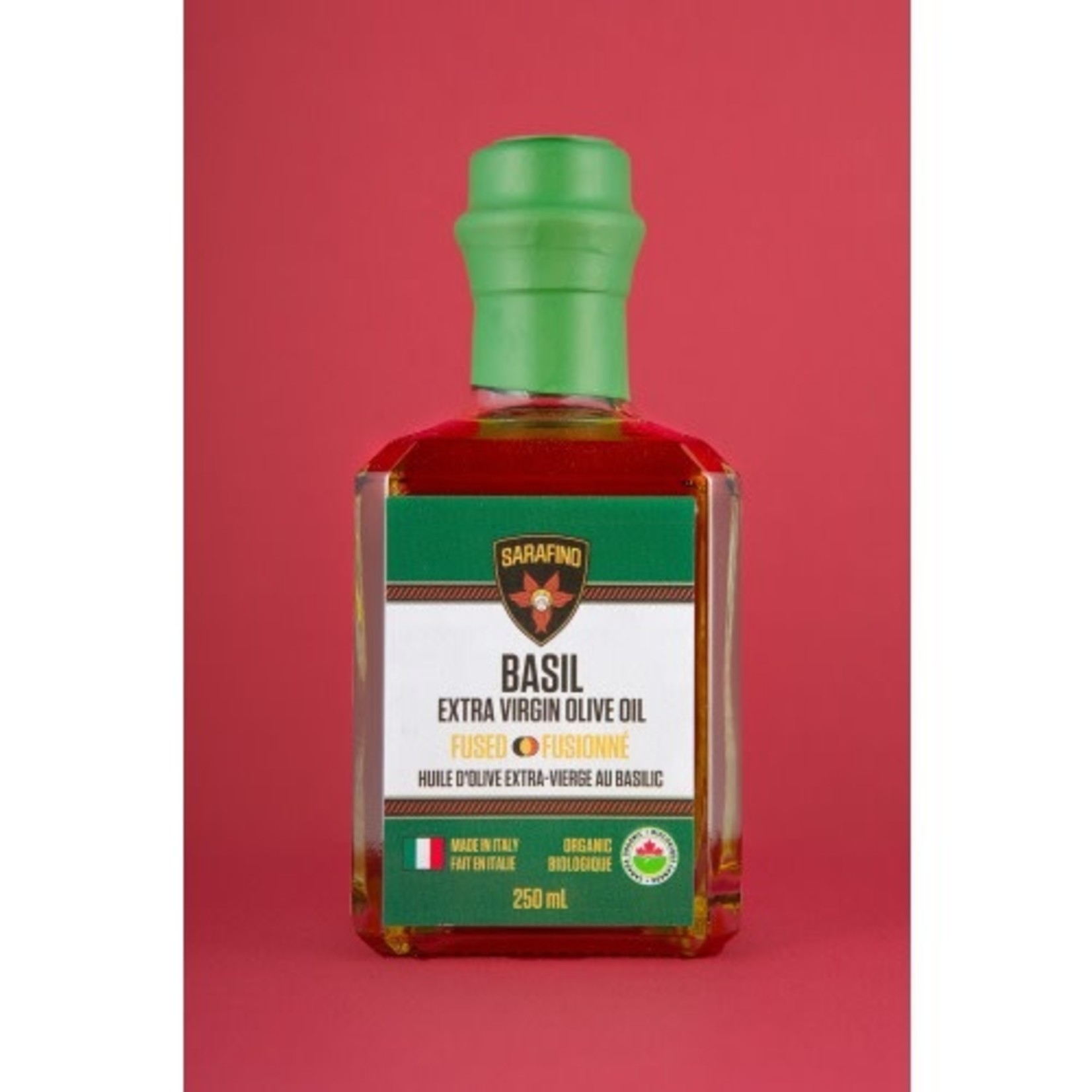 Sarafino Inc. Organic Basil Fused EVOO 250ml