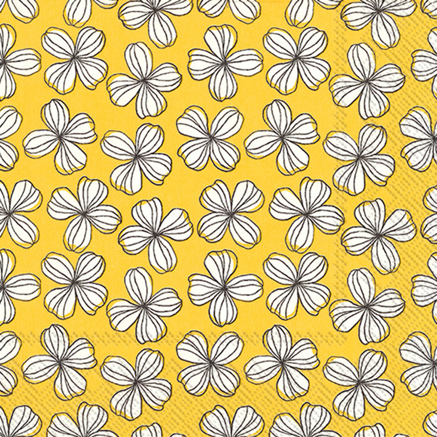 Abbott Yellow Flower Napkins